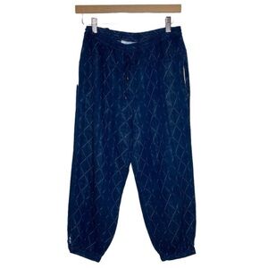 Anthropologie Hei Hei Drawstring Waist Cropped Printed Pants Women’s Size XS